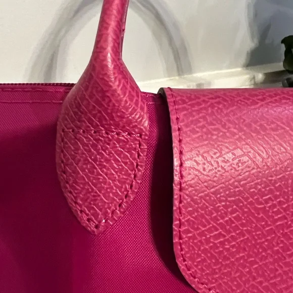 🩷NWOT Longchamp Le Pliage Pink Convertible Bag🩷 - Picture 5 of 17